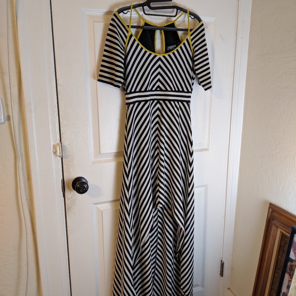 Guess L.A. High-Low cut out dress